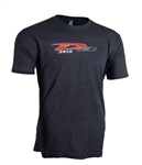 Classic Logo T - Grey with RED logo