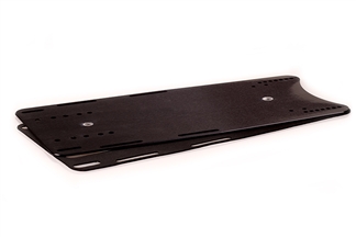 Aluminum Trick Plate w/ Shock Pad (fits Reflex hardware sizes 4-12)